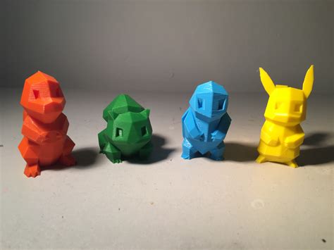 pokemon 3d print model|pokeman 3d craft printable.